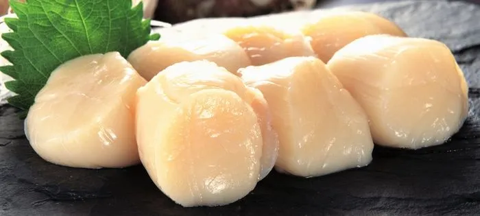 アルギニンが多い魚介類：ほたて