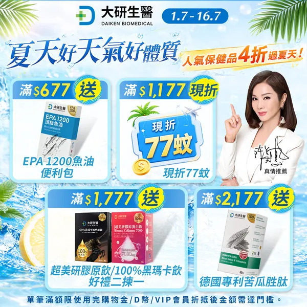 夏日好體質 全館4折開搶
