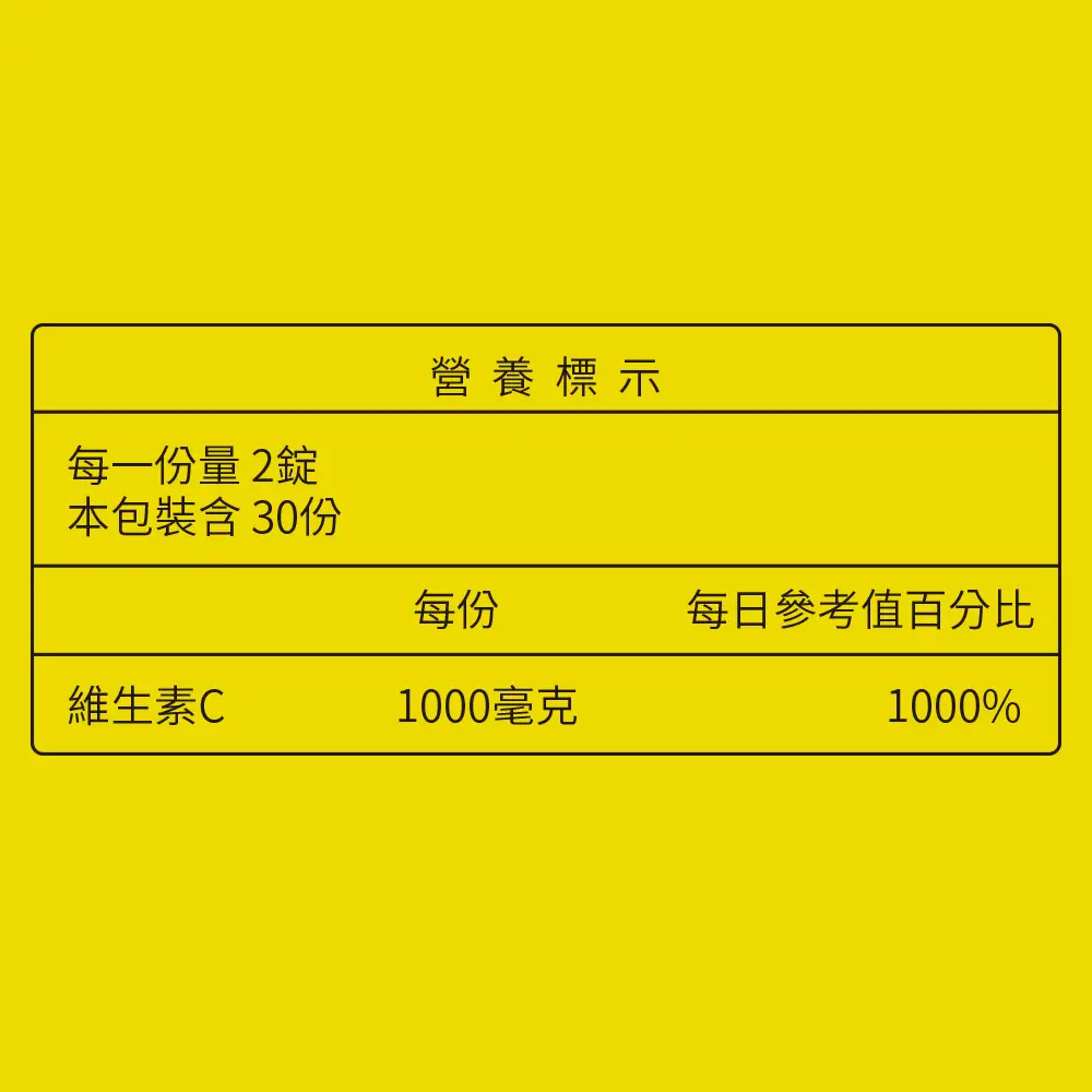 【買1送1】維他命C緩釋膜衣錠