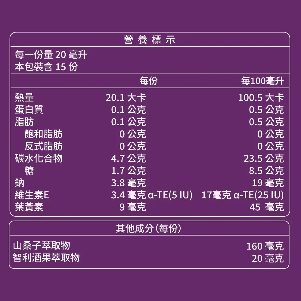 [專區] 頂級葉黃素山桑子精華飲2入組