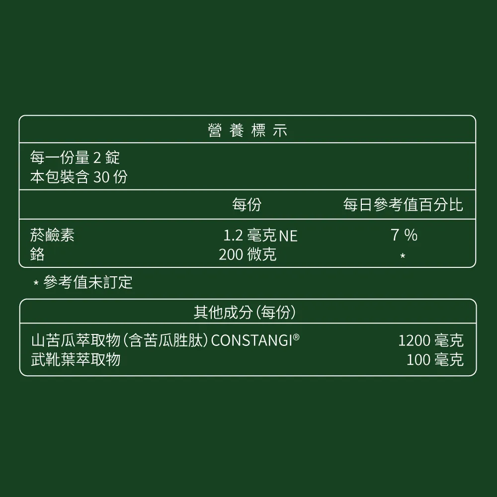 [專區] 山苦瓜胜肽雙層緩釋錠2入組